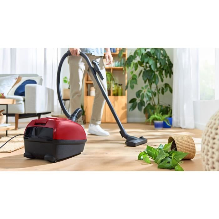 Bosch GL38 - Staubsauger mit Beutel - 600 W - 79 dB - (H) EPA - 10 m - 4 l Beutel - variable Leistung