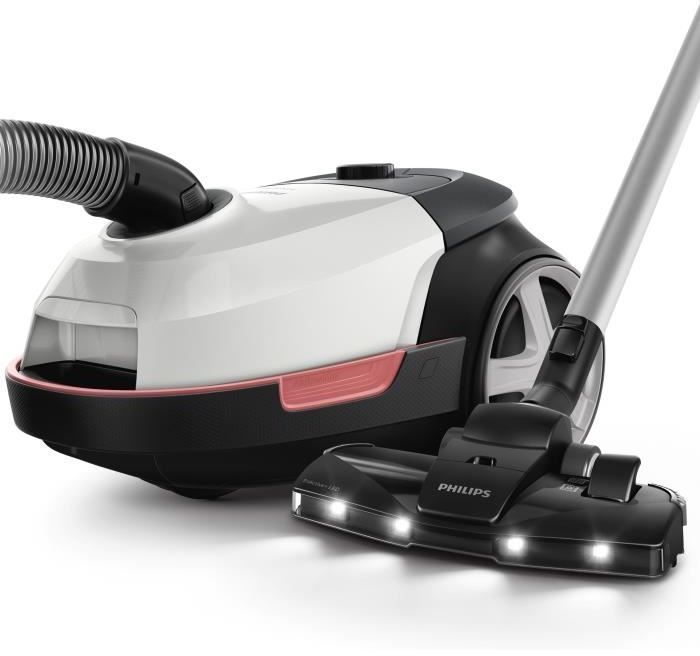 Handstaubsauger mit Beutel - PHILIPS XD6122/12 - 900 W - 4 L - Polarweiß