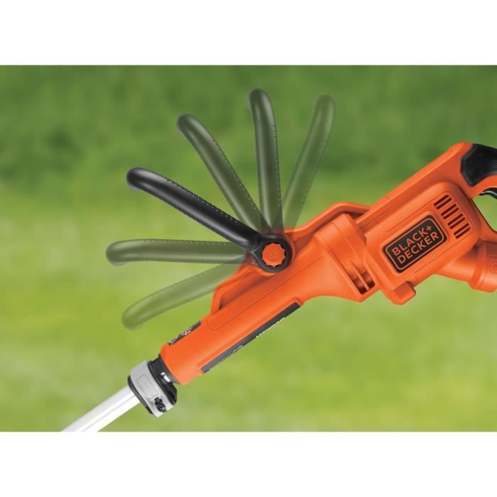 Black & Decker GL7033 Elektrischer Saitenschneider, 700 W, 33 cm