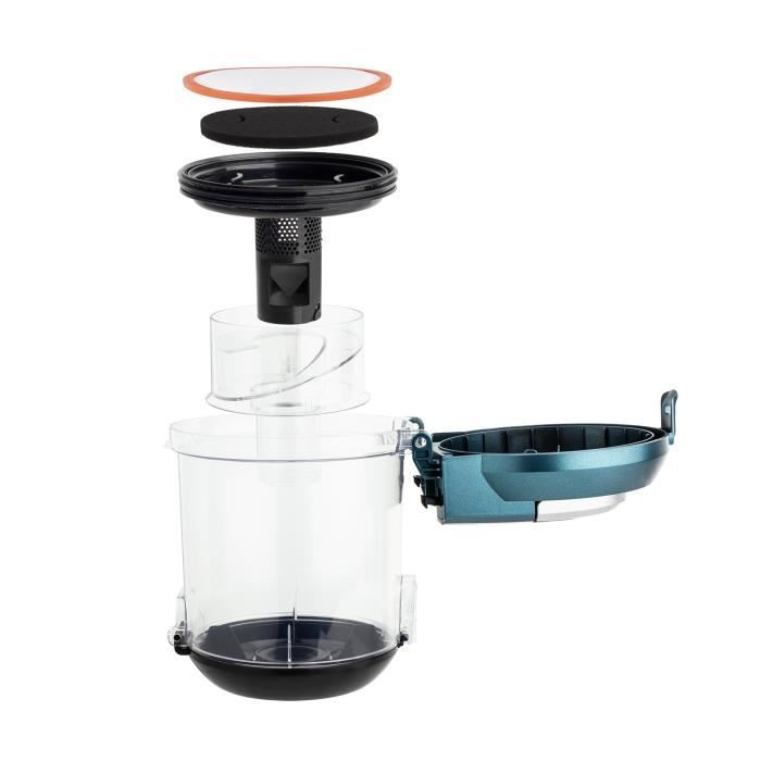 Hoenig Staubsauger ohne Beutel, Triple A, HEPA-Filter, 12, 2,5 l, Schwarz