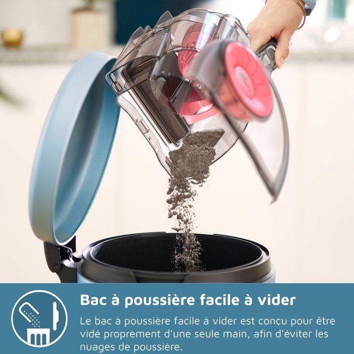 Philips XB2122/09 Series 2000 Series Security — 850 W — PoweryClone 4 — 77 dB — weiß und blau