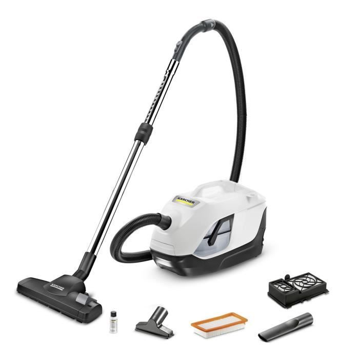 DS 6 Staubsauger ohne Beutel mit Wasserfilterung - weiß