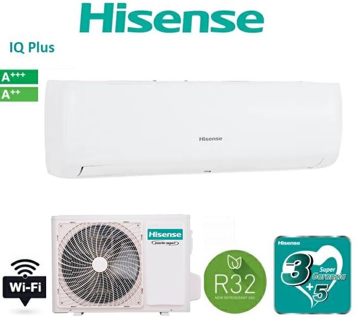 Hisense 9000 BTU Single-Split-A++/A++ IQPlus WIFI AS25MR01W/CJMR0902G Klimaanlage