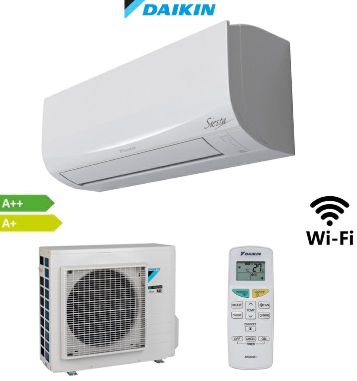 DAIKIN KLIMAANLAGE 18000 BTU WIFI SIESTA A++/A+ R32 ATXF50F/ARXF50F