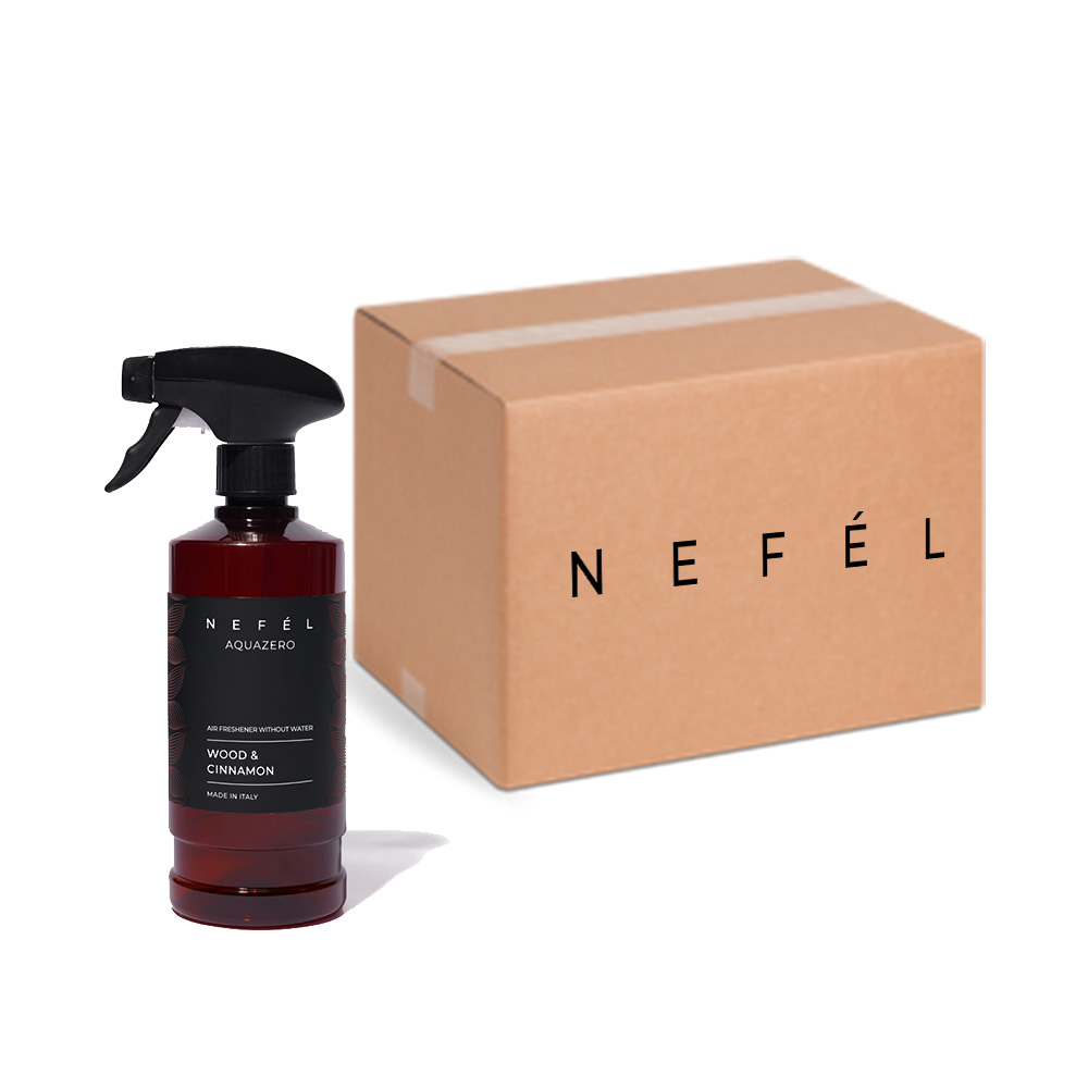 Nefèl Aquazero Lufterfrischer aus Holz und Zimt 480 ml