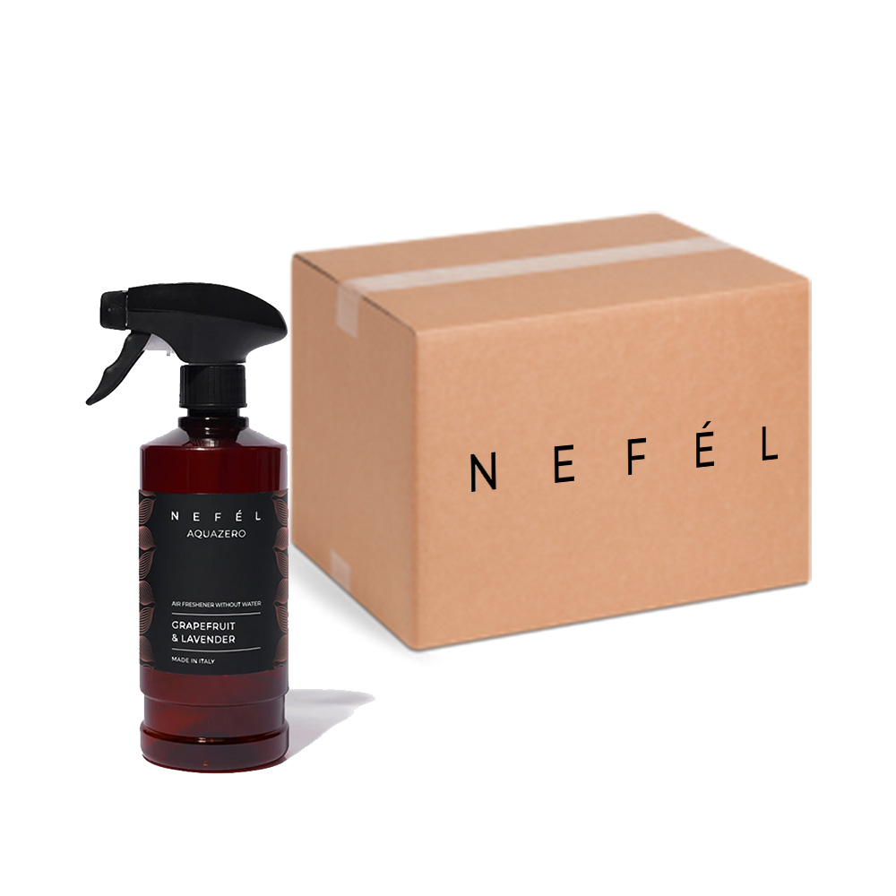 Nefèl Aquazero Lufterfrischer Grapefruit und Lavendel 480 ml