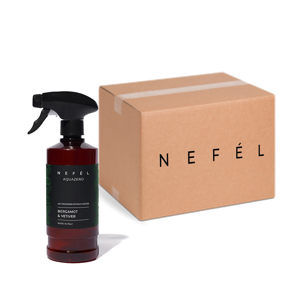 Nefèl Aquazero Lufterfrischer Bergamotte und Vetiver 480 ml