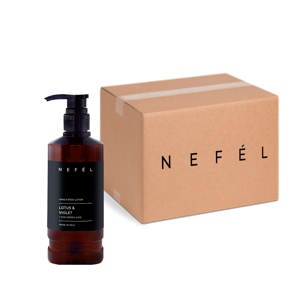 Lotus and Violet Körper- und Handcreme 480 ml - Nefel