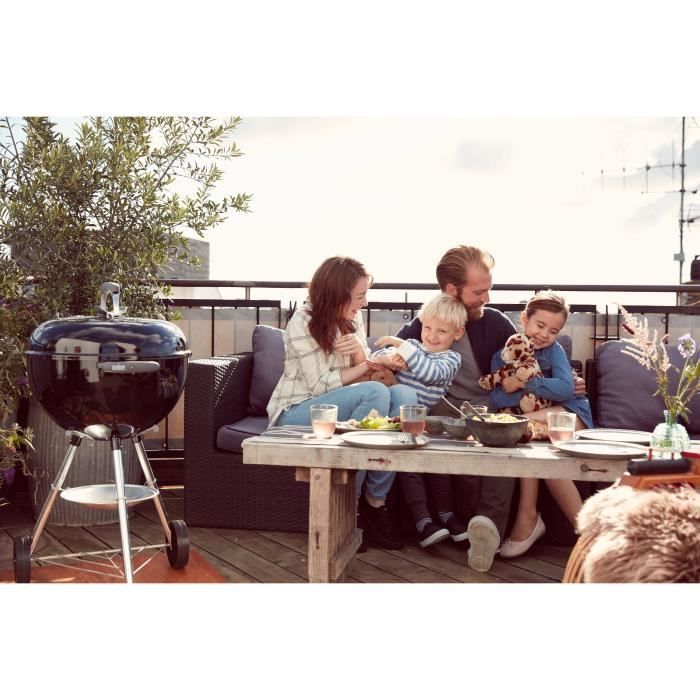 Holzkohlegrill — WEBER — B-Kettle Bar — emaillierter Stahl — Durchmesser 57 cm