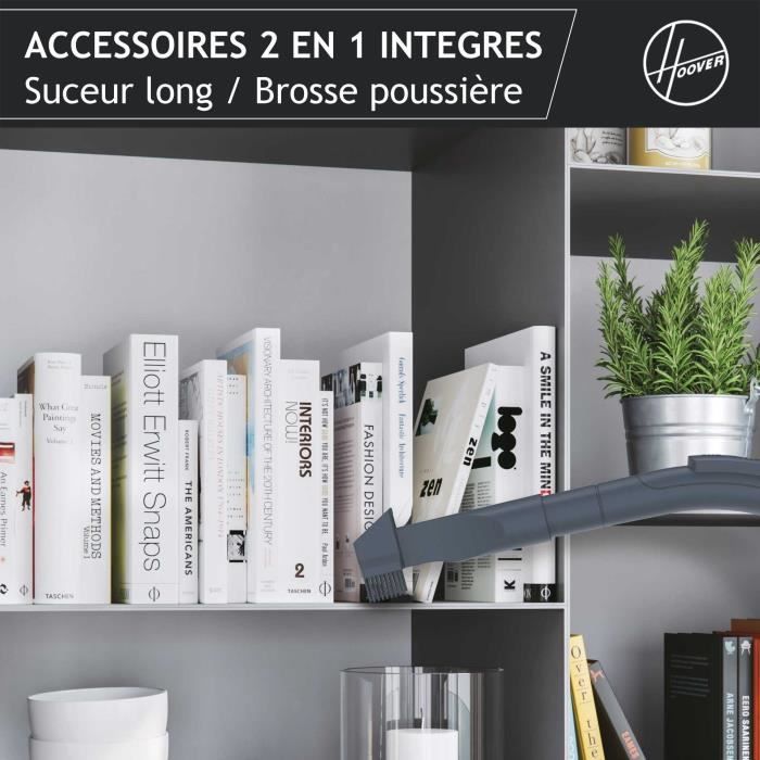 Staubsauger ohne Beutel - HOOVER BR21HM - 700 W - Kassette: 2 L - 78 dBA