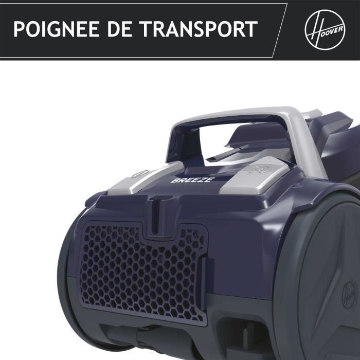 Staubsauger ohne Beutel - HOOVER BR21HM - 700 W - Kassette: 2 L - 78 dBA