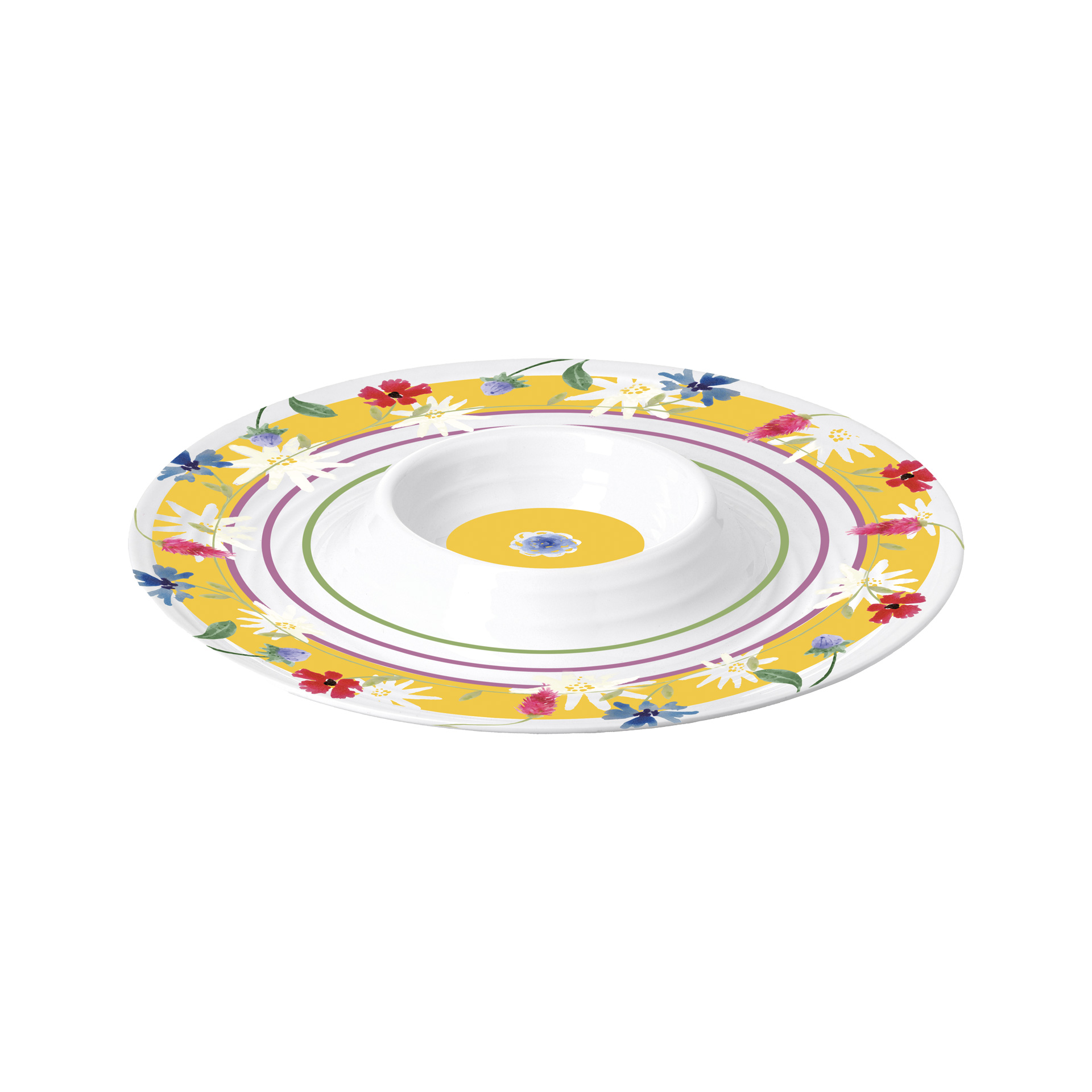 Vorspeisenschale Ø 36 x H 3,8 cm - Floreal