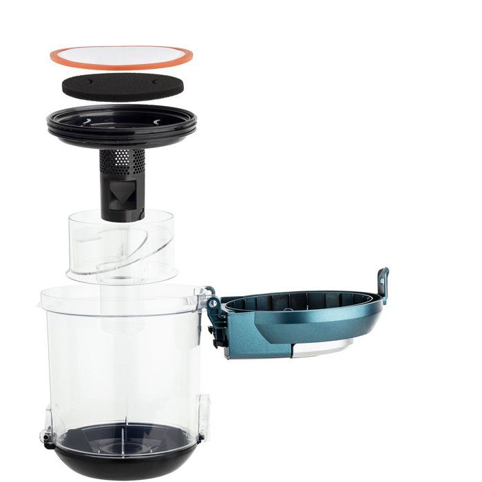 Hoenig Staubsauger ohne Beutel, Triple A, HEPA-Filter, 12, 2,5 l, Schwarz