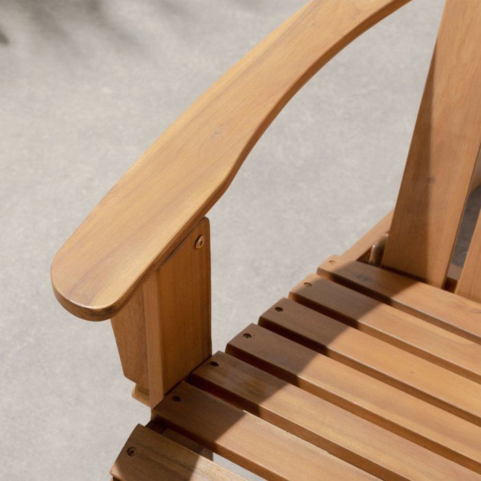 FSC Gartenliege aus Akazienholz, 72,5 x 89,5 x H.94 cm