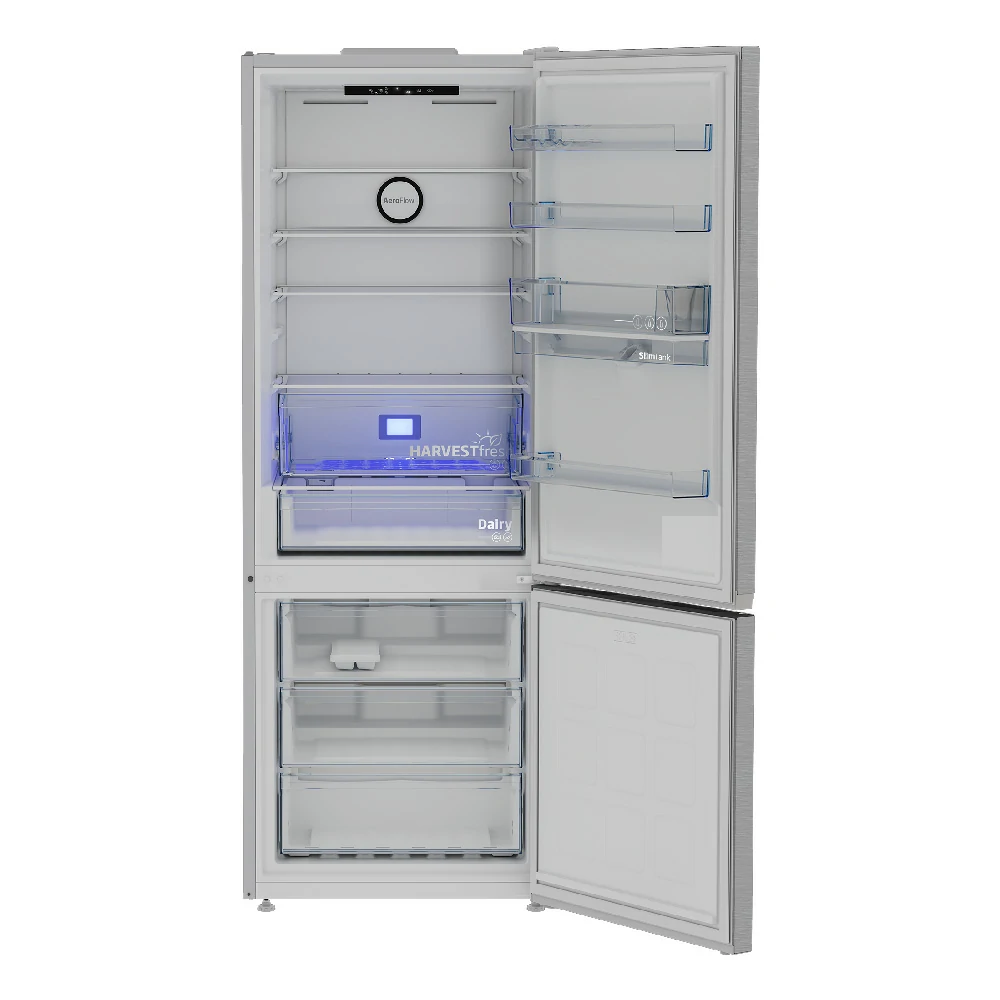 Beko 561 LT E TOTAL NO FROST 70 CM AND INOX B3RCNE564HDXB Kombikühlschrank
