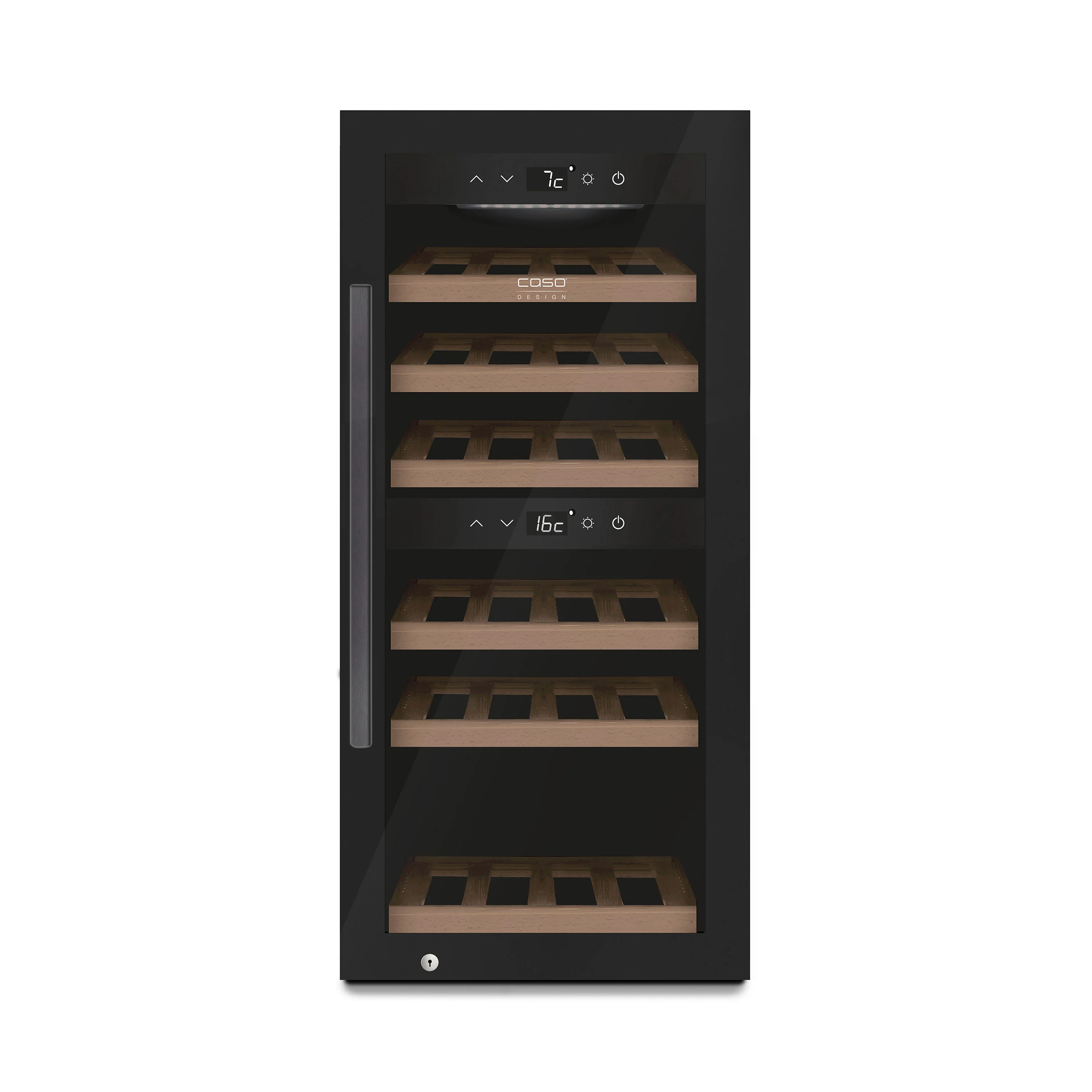 WineExclusive 24 Smart Weinschrank mit doppelter Temperatur - Caso Design