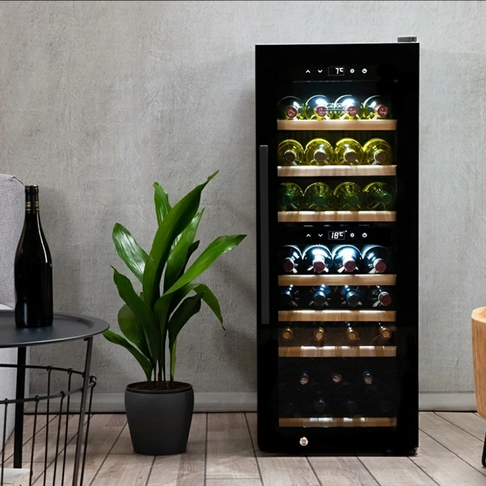 Weinschrank mit Doppeltemperatur WineExclusive 38 Falstaff - Caso Design