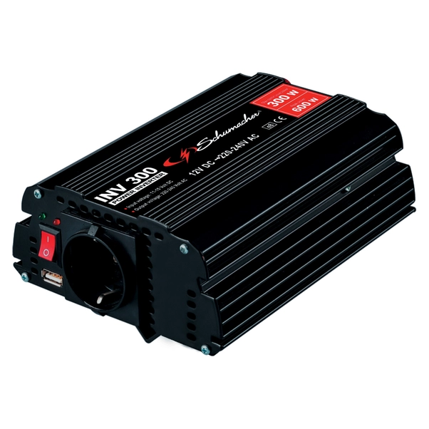 Inverter 300 W Convertitore corrente da 12V a 230V