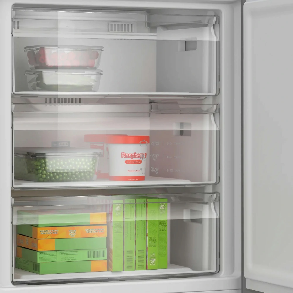 Frigorifero combinato Bosch 440 LT C TOTAL NO FROST WIFI 70CM ACCIAIO KGN49AICT