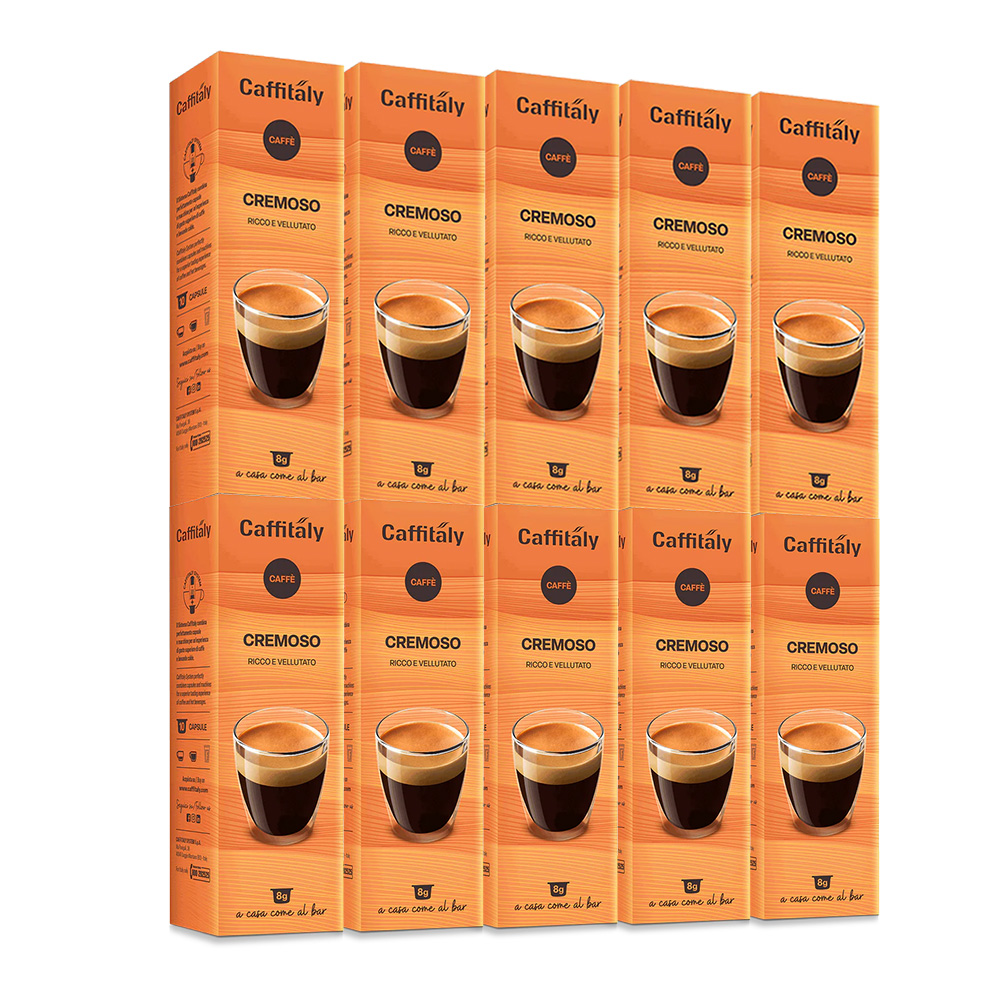 100 Caffitaly System E'Caffe' Creme-Kapseln