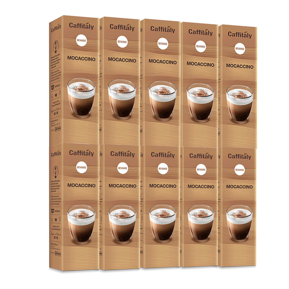 100 Kapseln Caffitaly System E'Caffe' Mocaccino