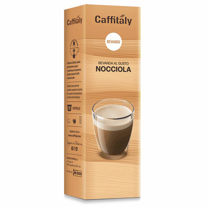 Haselnusskaffee - Packung mit 10 Kapseln