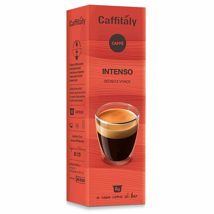 Intense Espresso Vivace Coffee Packung mit 10 Kapseln 