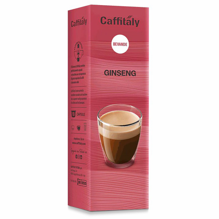 Ginseng-Packung mit 10 Kapseln