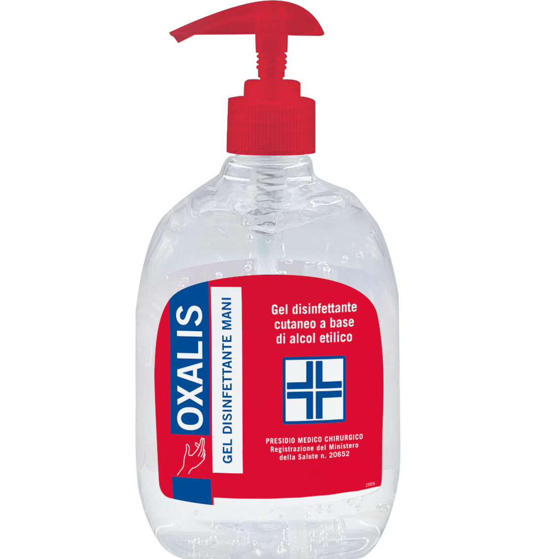 Oxalis Sani Gel Händedesinfektionsgel 500 ml