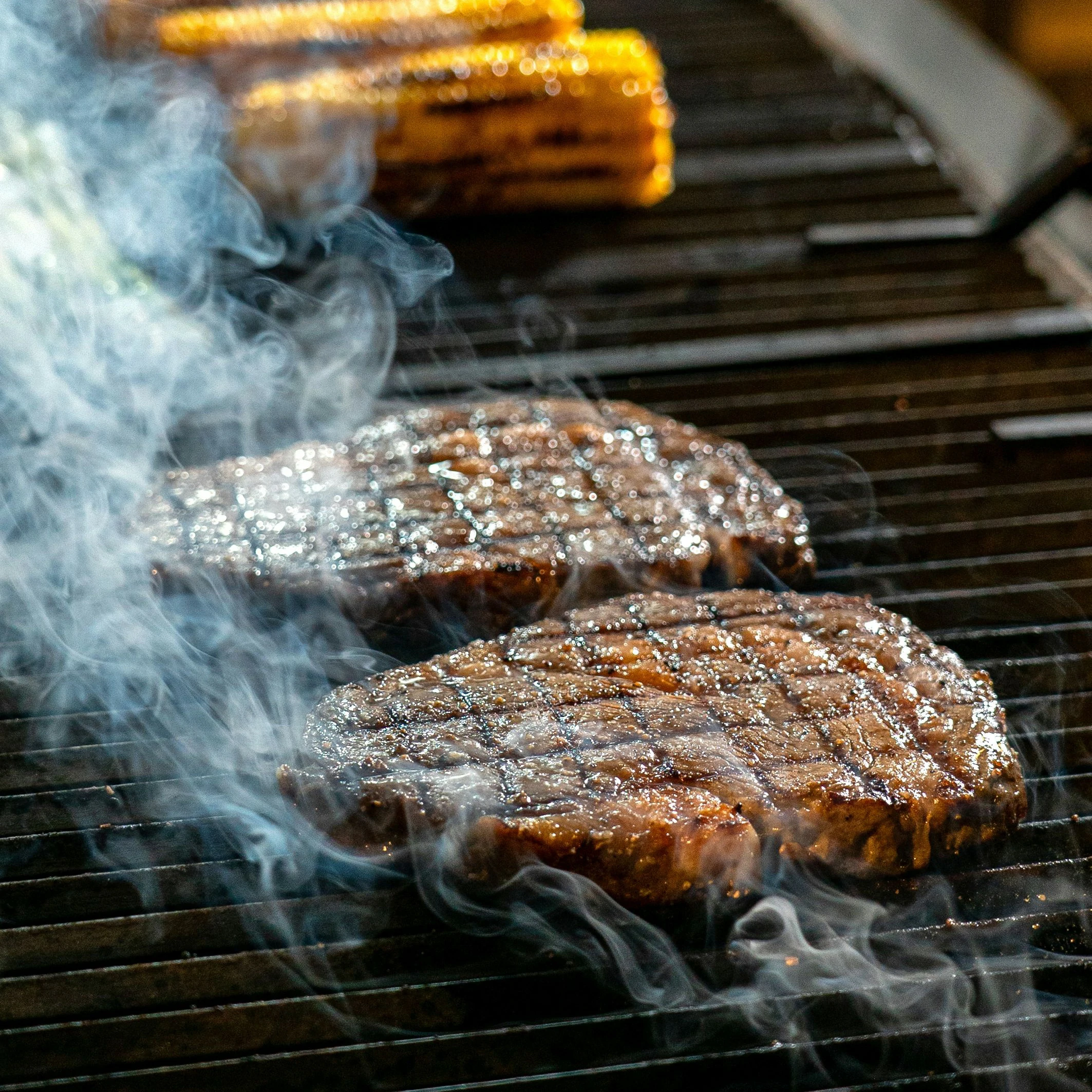 Fry Top 750 Basic Gasgrill auf der Arbeitsplatte mit 4 Brennern, runder Grill
