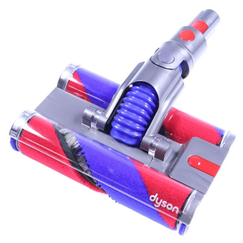 Brush with double soft roller