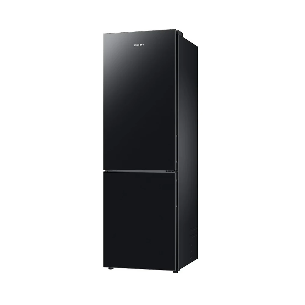 Samsung TOTAL NO FROST 344 LT, 60 CM UND SCHWARZ, Kombi-Kühlschrank, freistehend, RB33B612EBN/EF
