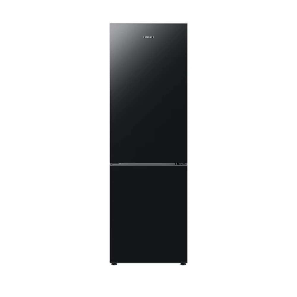 Samsung TOTAL NO FROST 344 LT, 60 CM UND SCHWARZ, Kombi-Kühlschrank, freistehend, RB33B612EBN/EF