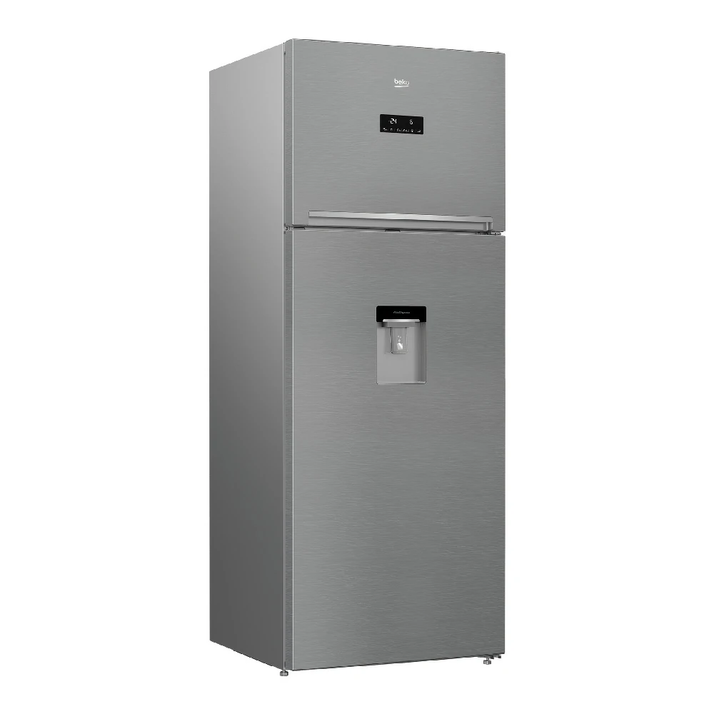 Beko 406 LT E TOTAL NO FROST 70CM Silber Doppeltür-Kühlschrank RDNG455E40XBN