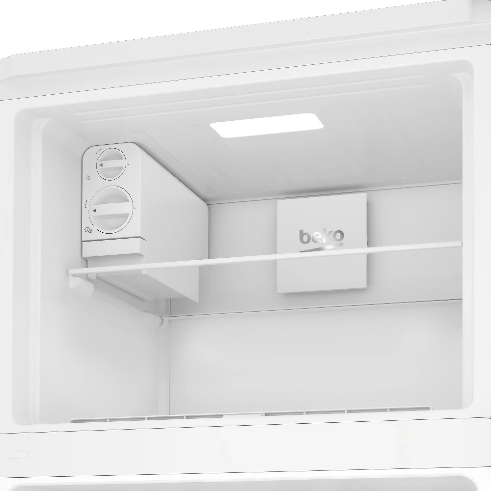 Beko 406 LT E TOTAL NO FROST 70CM Silber Doppeltür-Kühlschrank RDNG455E40XBN