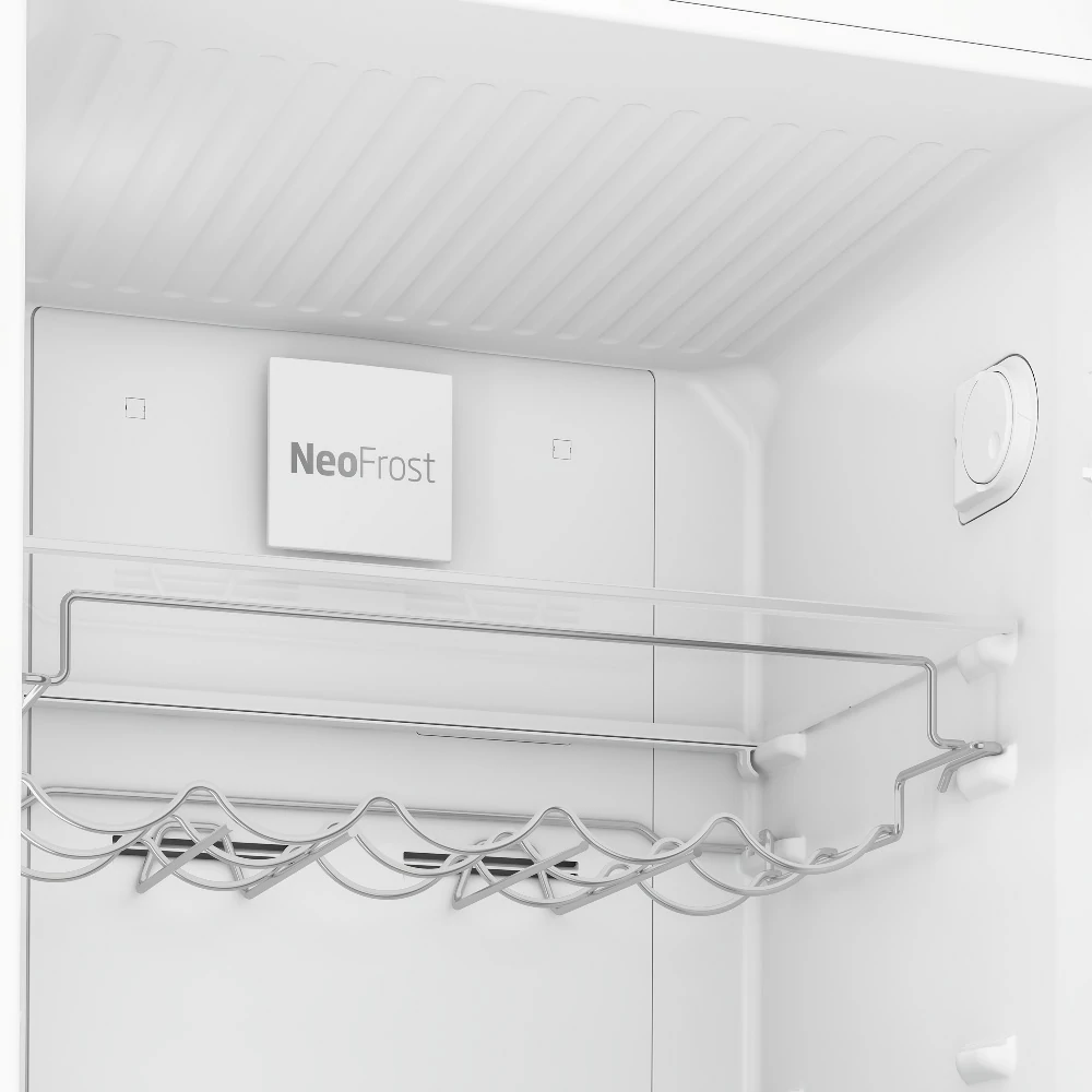 Beko 406 LT E TOTAL NO FROST 70CM Silber Doppeltür-Kühlschrank RDNG455E40XBN