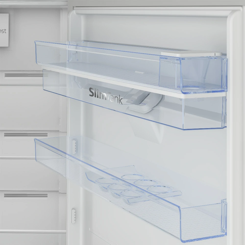 Beko 406 LT E TOTAL NO FROST 70CM Silber Doppeltür-Kühlschrank RDNG455E40XBN
