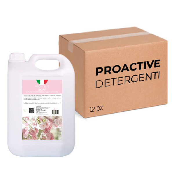 Packung mit 2 Dosen milder neutraler Handseife ProActive Soap 5 Liter