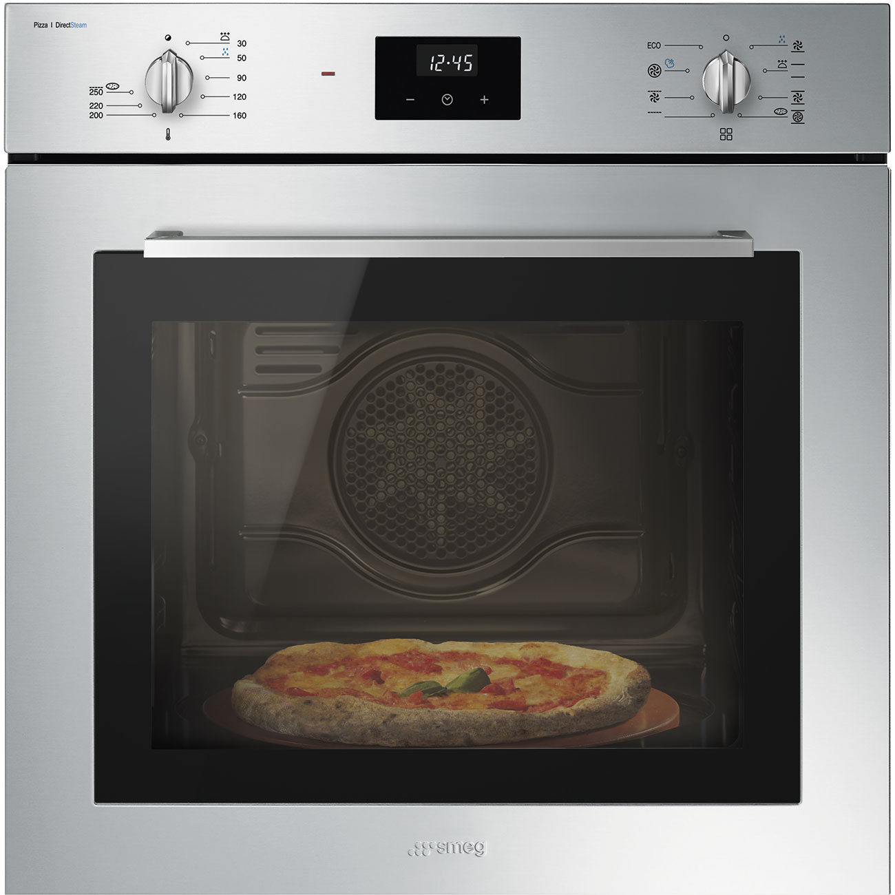 Forno ad incasso Smeg TERMOVENTILATO PIZZA DISPLAY 60CM INOX SF6400S1PZX