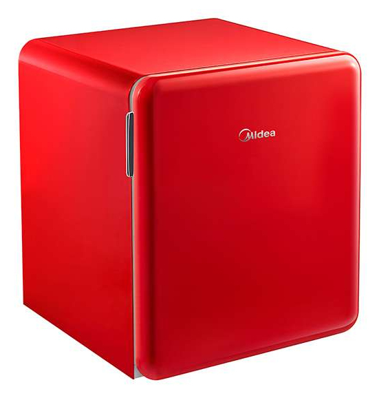 Midea Eintüriger 47LT UND ROTER kleiner Kühlschrank MDRD86SLE32
