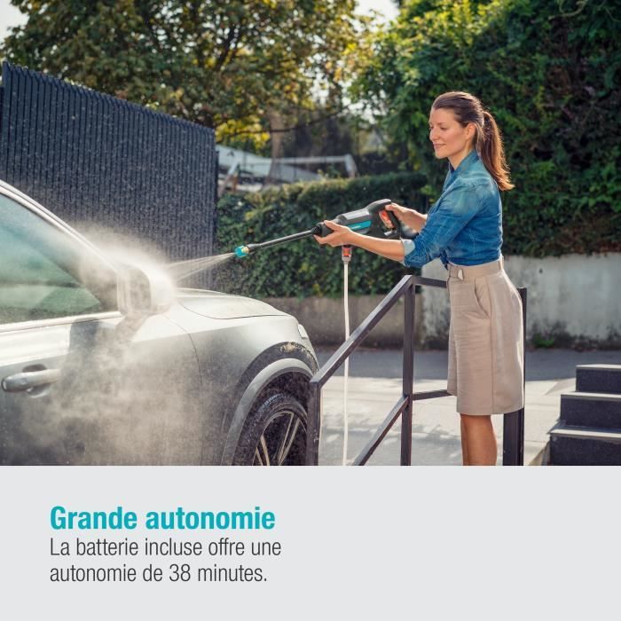GARDENA - AquaClean 24/18V P4A Mitteldruckreiniger