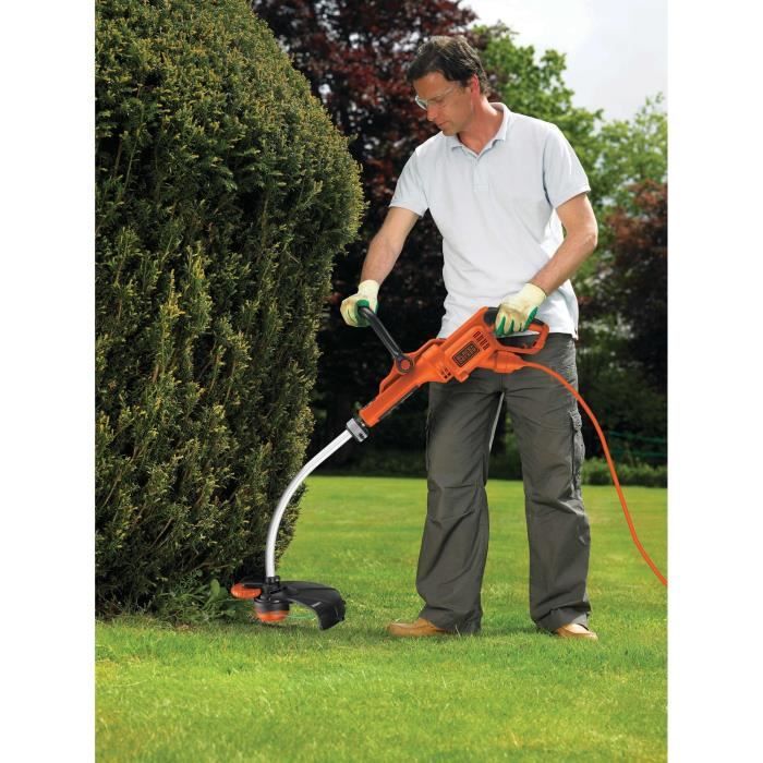Black & Decker GL7033 Elektrischer Saitenschneider, 700 W, 33 cm