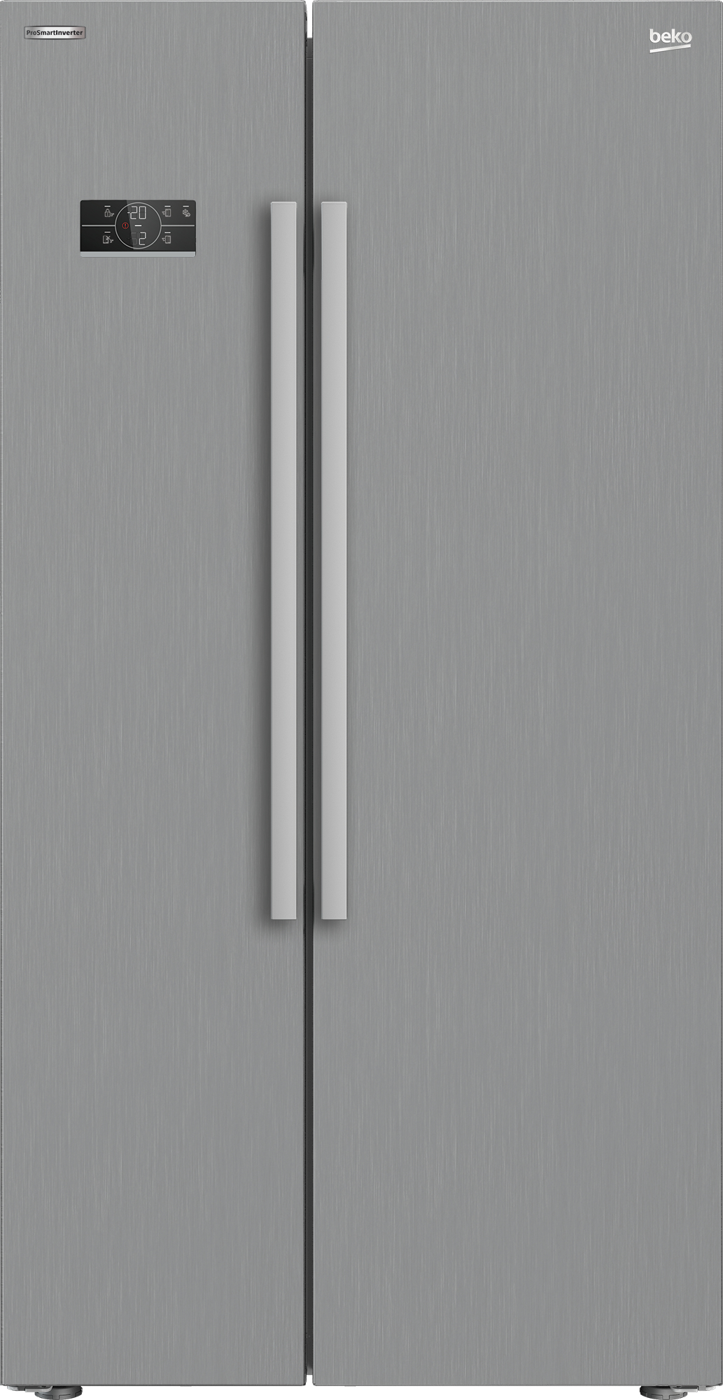 Beko 640LT F 91 CM GN163130PTN Edelstahl-Kühlschrank, frostfrei