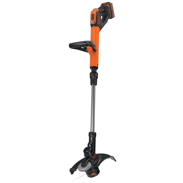 Black & Decker Powercommand Akku-Kabelschneider, 18 V, kabellos, 30 cm — 4 Ah — 1 Batterie — 1 Rolle mit 10 m 1,6 mm Kabel — 1 Ladegerät