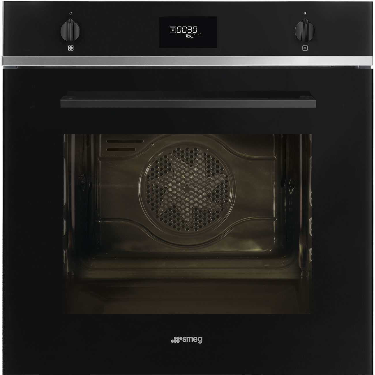 Smeg 65LT 60CM SCHWARZ SFP6401TB Klasse A+ Einbauofen