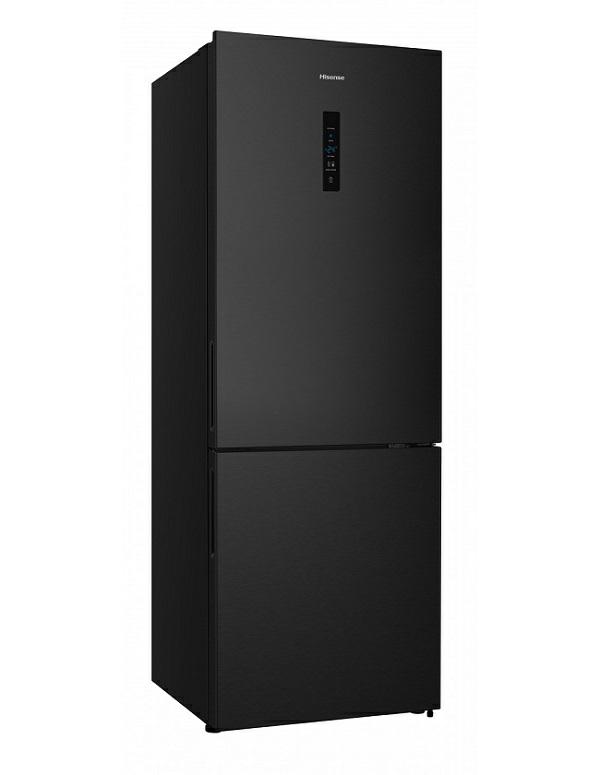 Hisense INVERTER RB645N4BFE Kombi-Kühlschrank 495LT UND 70 CM SCHWARZ