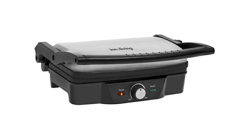 INNOLIVING BISTECCHIERA ELETTRICA CONTACT GRILL 28x17CM 1600W INN-719
