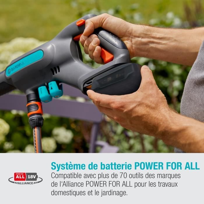 GARDENA - AquaClean 24/18V P4A Mitteldruckreiniger