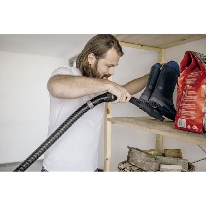 KARCHER WD 5 S V-30/5/22 Flüssigkeits- und Trockensauger - 30-l-Edelstahltank - 1100 W (Gebläsefunktion)
