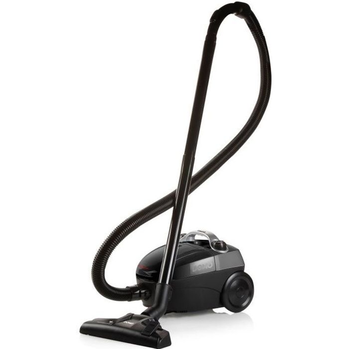 Domo do1033s - Kompakter Staubsauger mit 450-W-Beutel - HEPA10-Filter. Aktionsradius 7 m. 1,5 Liter Bagcacity.